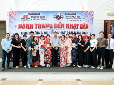 BUỔI HỌC NGOẠI KHÓA CỦA HỌC VIÊN TRUNG TÂM ĐỒNG NAI