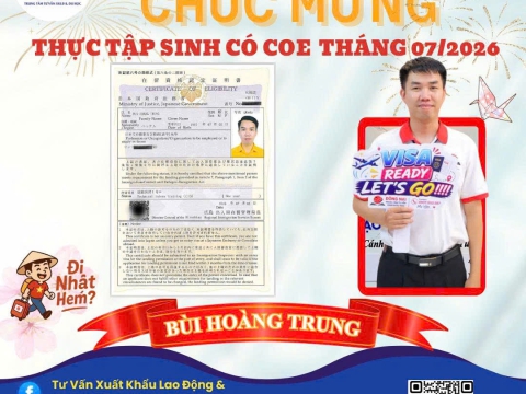 CHÚC MỪNG HỌC VIÊN RA TƯ CÁCH LƯU TRÚ