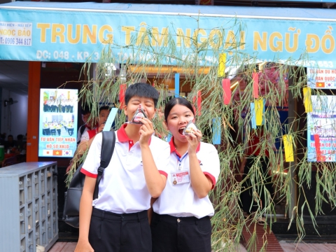 HỌC VIÊN TRUNG TÂM ĐỒNG NAI HƯỞNG ỨNG LỄ HỘI SENDAI TANABATA  🎋