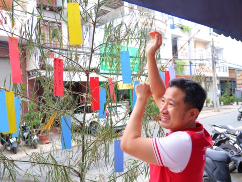 HỌC VIÊN TRUNG TÂM ĐỒNG NAI HƯỞNG ỨNG LỄ HỘI SENDAI TANABATA  🎋