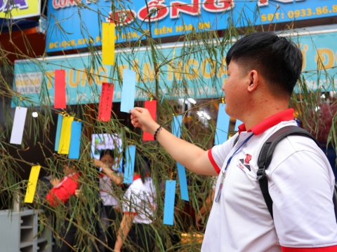 HỌC VIÊN TRUNG TÂM ĐỒNG NAI HƯỞNG ỨNG LỄ HỘI SENDAI TANABATA  🎋