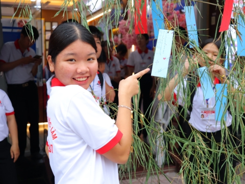 HỌC VIÊN TRUNG TÂM ĐỒNG NAI HƯỞNG ỨNG LỄ HỘI SENDAI TANABATA  🎋