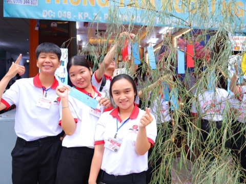 HỌC VIÊN TRUNG TÂM ĐỒNG NAI HƯỞNG ỨNG LỄ HỘI SENDAI TANABATA  🎋