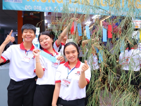 HỌC VIÊN TRUNG TÂM ĐỒNG NAI HƯỞNG ỨNG LỄ HỘI SENDAI TANABATA  🎋