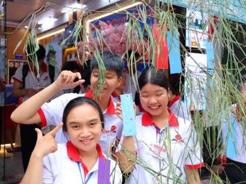 HỌC VIÊN TRUNG TÂM ĐỒNG NAI HƯỞNG ỨNG LỄ HỘI SENDAI TANABATA  🎋
