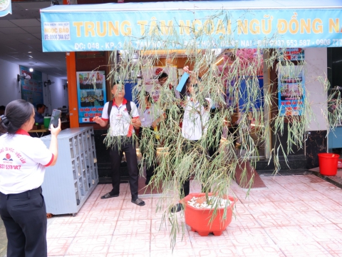 HỌC VIÊN TRUNG TÂM ĐỒNG NAI HƯỞNG ỨNG LỄ HỘI SENDAI TANABATA  🎋