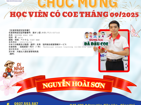 CHÚC MỪNG HỌC VIÊN RA TƯ CÁCH LƯU TRÚ
