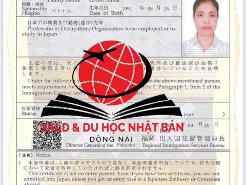 CHÚC MỪNG HỌC VIÊN RA TƯ CÁCH LƯU TRÚ