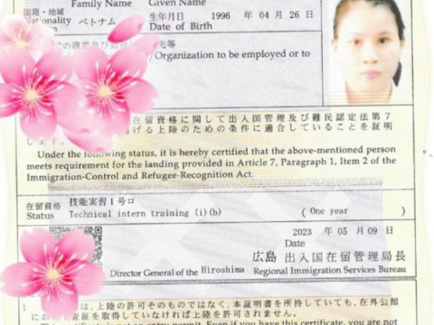 CHÚC MỪNG HỌC VIÊN RA TƯ CÁCH LƯU TRÚ