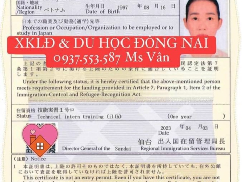 CHÚC MỪNG HỌC VIÊN RA TƯ CÁCH LƯU TRÚ