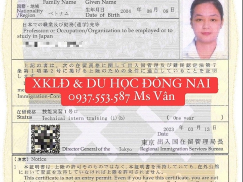 CHÚC MỪNG HỌC VIÊN RA TƯ CÁCH LƯU TRÚ