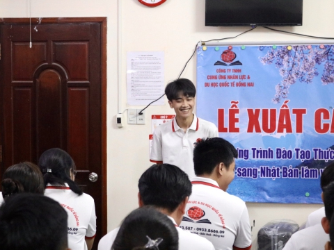 LỄ XUẤT CẢNH TRUNG TÂM ĐỒNG NAI