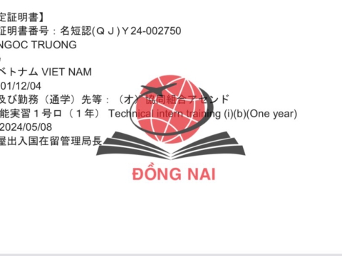 CHÚC MỪNG HỌC VIÊN RA TƯ CÁCH LƯU TRÚ