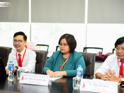 ✍️LỄ KÝ KẾT HỢP TÁC CÔNG TY CUNG ỨNG NHÂN LỰC & DU HỌC QUỐC TẾ ĐỒNG NAI VỚI TRƯỜNG ĐẠI HỌC CÔNG NGHỆ ĐỒNG NAI!