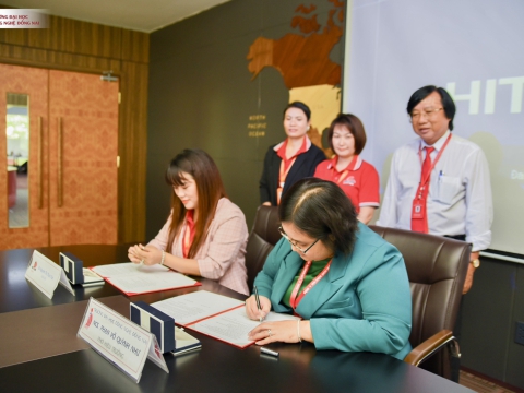 ✍️LỄ KÝ KẾT HỢP TÁC CÔNG TY CUNG ỨNG NHÂN LỰC & DU HỌC QUỐC TẾ ĐỒNG NAI VỚI TRƯỜNG ĐẠI HỌC CÔNG NGHỆ ĐỒNG NAI!