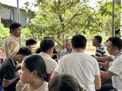 TRUNG TÂM ĐỒNG NAI GHÉ THĂM NHÀ HỌC VIÊN TRƯỚC XUẤT CẢNH