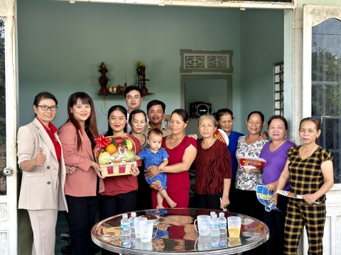 TRUNG TÂM ĐỒNG NAI GHÉ THĂM NHÀ HỌC VIÊN TRƯỚC XUẤT CẢNH