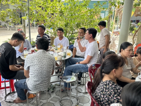 TRUNG TÂM ĐỒNG NAI GHÉ THĂM NHÀ HỌC VIÊN TRƯỚC XUẤT CẢNH