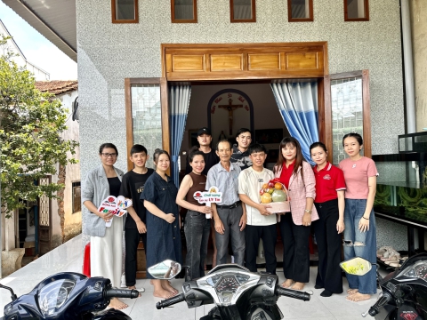 TRUNG TÂM ĐỒNG NAI GHÉ THĂM NHÀ HỌC VIÊN TRƯỚC XUẤT CẢNH