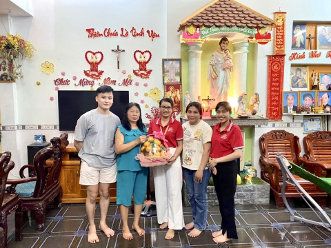 TRUNG TÂM ĐỒNG NAI GHÉ THĂM NHÀ HỌC VIÊN TRƯỚC XUẤT CẢNH