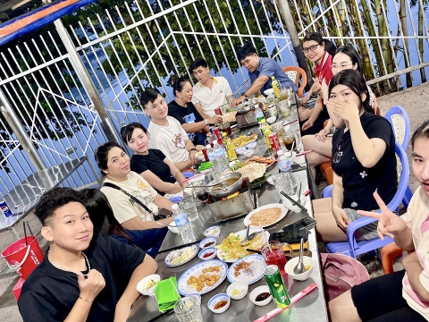 TRUNG TÂM ĐỒNG NAI GHÉ THĂM NHÀ HỌC VIÊN TRƯỚC XUẤT CẢNH