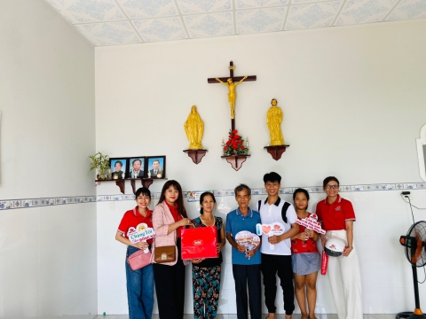 TRUNG TÂM ĐỒNG NAI GHÉ THĂM NHÀ HỌC VIÊN TRƯỚC XUẤT CẢNH