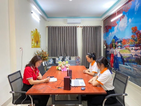 HỌC VIÊN CHECK FORM-CHECK TIẾNG TẠI TRUNG TÂM ĐỒNG NAI