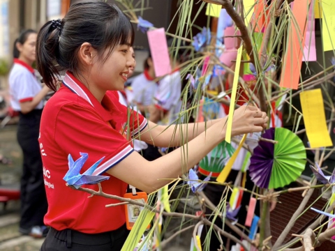 HỌC VIÊN TRUNG TÂM ĐỒNG NAI HƯỞNG ỨNG LỄ HỘI SENDAI TANABATA  🎋