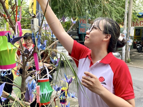 HỌC VIÊN TRUNG TÂM ĐỒNG NAI HƯỞNG ỨNG LỄ HỘI SENDAI TANABATA  🎋