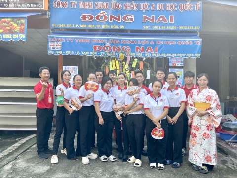 HỌC VIÊN TRUNG TÂM ĐỒNG NAI HƯỞNG ỨNG LỄ HỘI SENDAI TANABATA  🎋