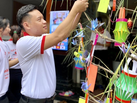 HỌC VIÊN TRUNG TÂM ĐỒNG NAI HƯỞNG ỨNG LỄ HỘI SENDAI TANABATA  🎋