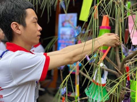 HỌC VIÊN TRUNG TÂM ĐỒNG NAI HƯỞNG ỨNG LỄ HỘI SENDAI TANABATA  🎋