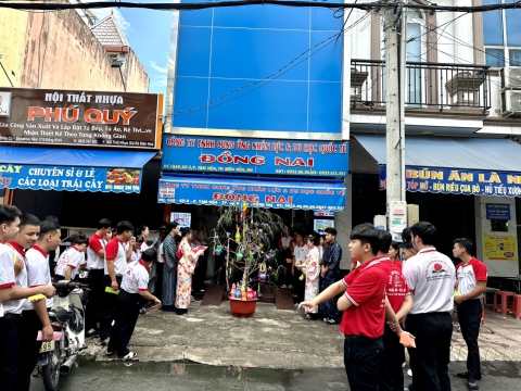 HỌC VIÊN TRUNG TÂM ĐỒNG NAI HƯỞNG ỨNG LỄ HỘI SENDAI TANABATA  🎋
