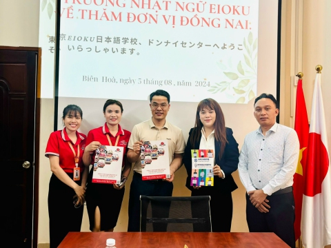 TRUNG TÂM ĐỒNG NAI HÂN HẠNH ĐƯỢC GẶP ĐỠ QUÝ ĐỐI TÁC TẠI NHẬT BẢN - HÀN QUỐC