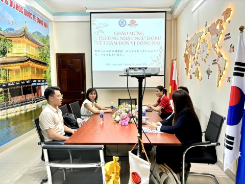 TRUNG TÂM ĐỒNG NAI HÂN HẠNH ĐƯỢC GẶP ĐỠ QUÝ ĐỐI TÁC TẠI NHẬT BẢN - HÀN QUỐC