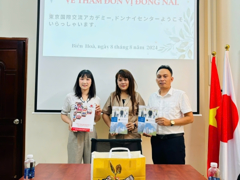 TRUNG TÂM ĐỒNG NAI HÂN HẠNH ĐƯỢC GẶP ĐỠ QUÝ ĐỐI TÁC TẠI NHẬT BẢN - HÀN QUỐC