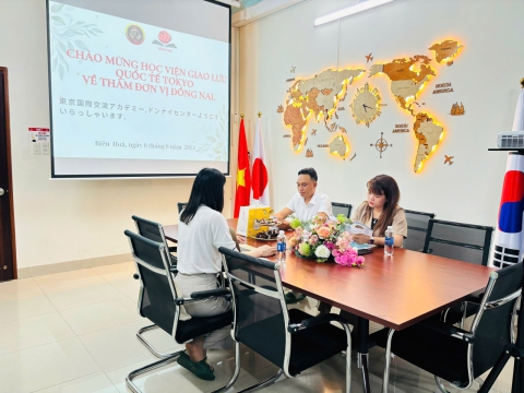 TRUNG TÂM ĐỒNG NAI HÂN HẠNH ĐƯỢC GẶP ĐỠ QUÝ ĐỐI TÁC TẠI NHẬT BẢN - HÀN QUỐC