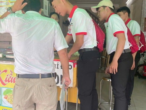 BUỔI HỌC NGOẠI KHÓA CỦA HỌC VIÊN TRUNG TÂM ĐỒNG NAI