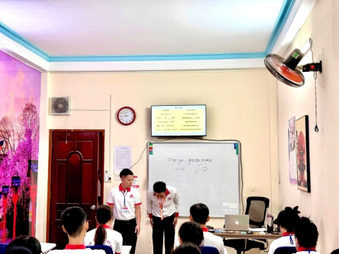 BUỔI HỌC NGOẠI KHÓA CỦA HỌC VIÊN TRUNG TÂM ĐỒNG NAI