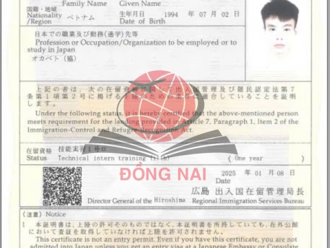 CHÚC MỪNG HỌC VIÊN RA TƯ CÁCH LƯU TRÚ