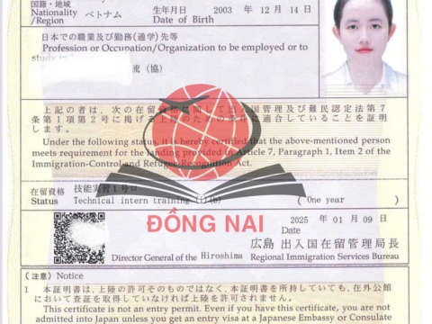 CHÚC MỪNG HỌC VIÊN RA TƯ CÁCH LƯU TRÚ