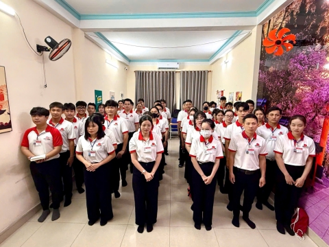 BUỔI HỌC NGOẠI KHÓA CỦA HỌC VIÊN TRUNG TÂM ĐỒNG NAI