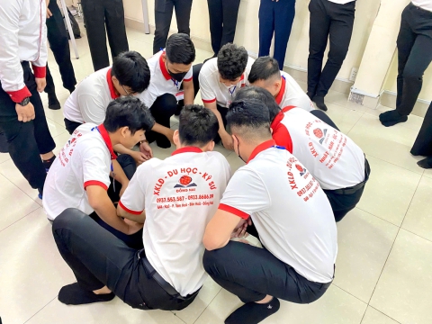 BUỔI HỌC NGOẠI KHÓA CỦA HỌC VIÊN TRUNG TÂM ĐỒNG NAI