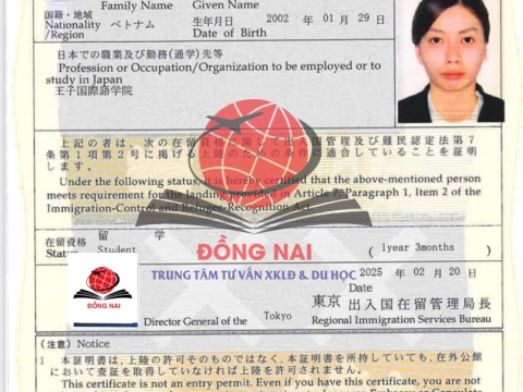 CHÚC MỪNG HỌC VIÊN RA TƯ CÁCH LƯU TRÚ