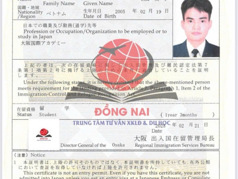 COE DU HỌC SINH KÌ THÁNG 04/2025