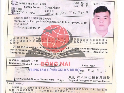 CHÚC MỪNG HỌC VIÊN RA TƯ CÁCH LƯU TRÚ