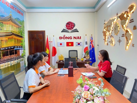 HỌC VIÊN CHECK FORM-CHECK TIẾNG TẠI TRUNG TÂM ĐỒNG NAI