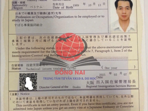COE DU HỌC SINH KÌ THÁNG 04/2025