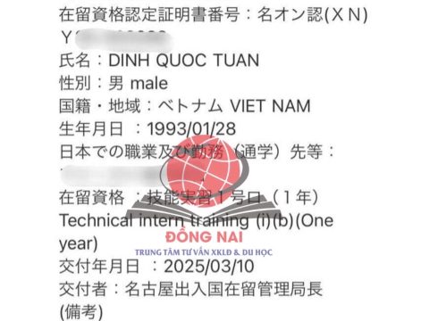 COE DU HỌC SINH KÌ THÁNG 04/2025