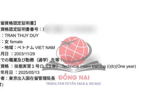 CHÚC MỪNG HỌC VIÊN RA TƯ CÁCH LƯU TRÚ